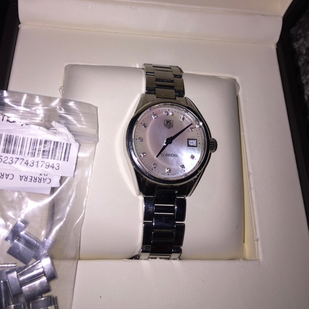 Tag Heuer Carrera Watch with Diamonds Womens Authentic Guaranteed